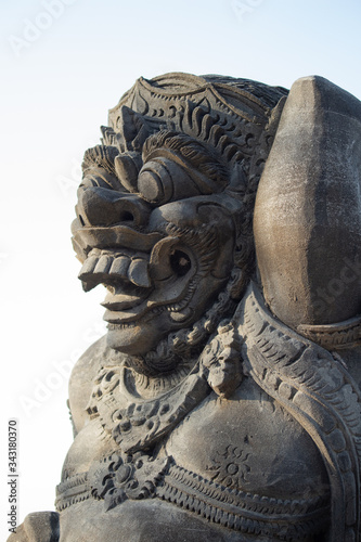 Balinese stone statue