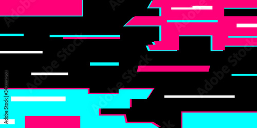 Colored modern background in the style of the social network. Digital background. Stream cover. Social media concept. Vector illustration.