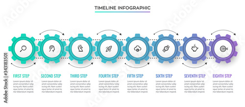 Vector infographic template