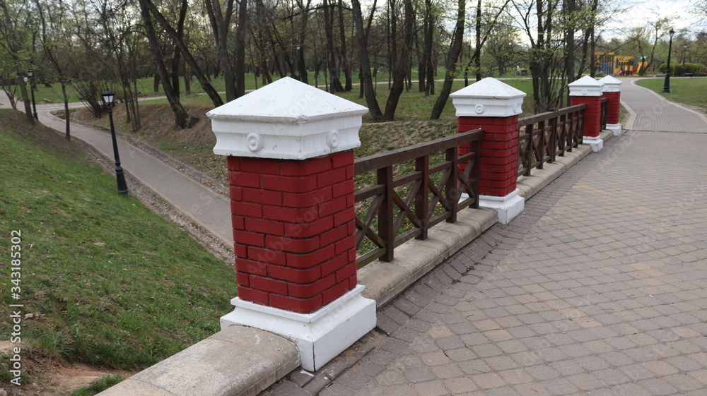 famous park in Belarus empty during virus pandemic