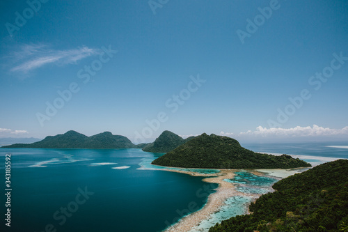 Tableau sur toile Semporna, Sabah, Malaysia - 26 April 2020 - Tun Sakaran Marine Park