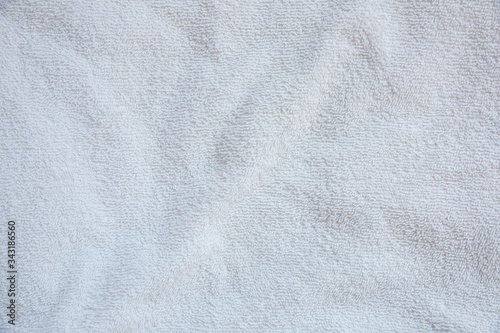 Texture of bath towel. Textile background.