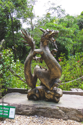 Chinese Dragon in the garden