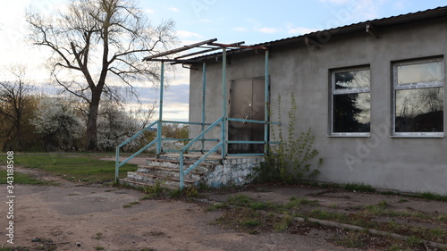 typical soviet hangar in rural zone © Mikalai Drazdou