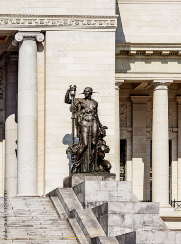 El Capitolio, detailed view, Havana, La Habana Province, Cuba photo