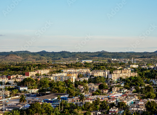 Cityscape seen from Loma del Capiro, Santa Clara, Villa Clara Province, Cuba