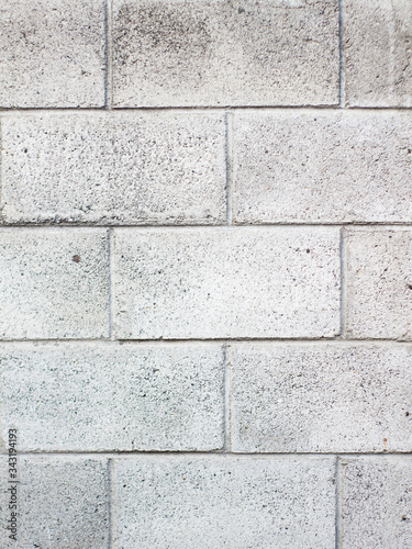 Gray cement bricks wall 1