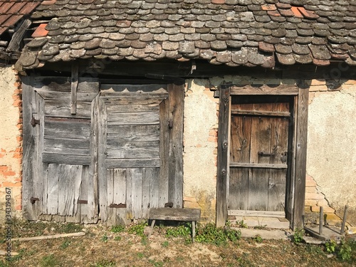 Old authentic Turopolje cabin in Vukomericke gorice, Croatia