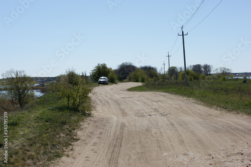 road in the forest