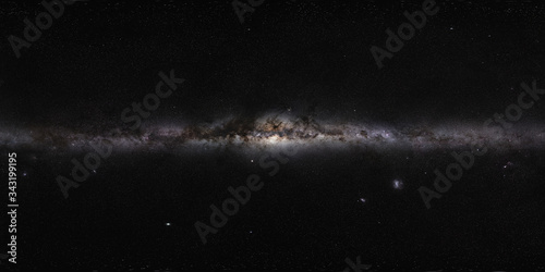 Interactive 360-Degree Panorama of Entire Night Sky photo