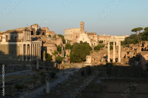 Above the Roman Forum