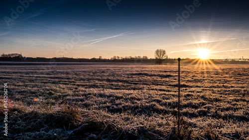 Sonnenaufgang Petershagen