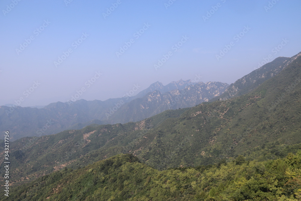 Paysage de montagne en Chine	