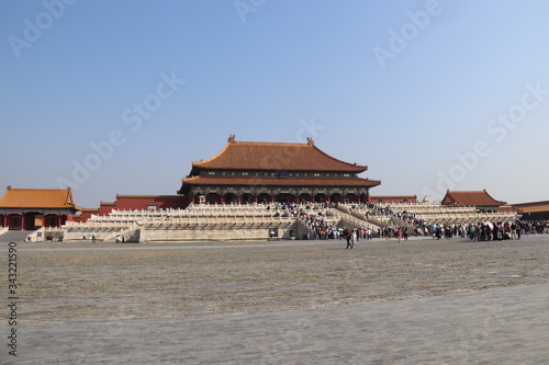 Salle de l'Harmonie suprême, Cité interdite à Pékin, Chine photo