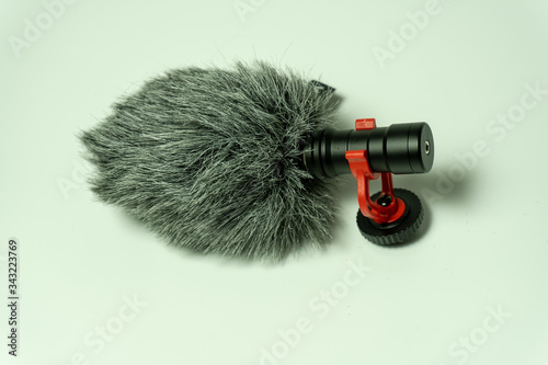 Deadcat and shotgun voice recorder to record outside