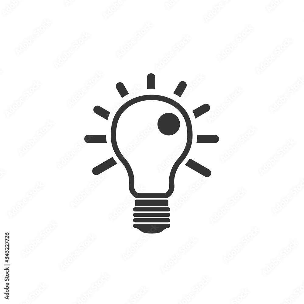bulb icon vector illustration design bulb icon vector illustration design