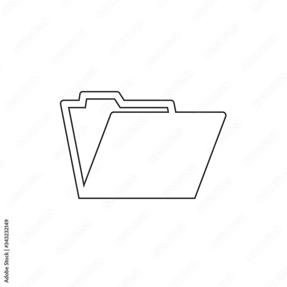 folder icon vector illustration design