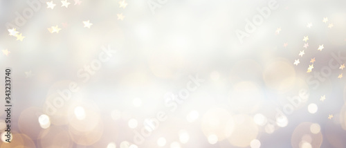 Merry Christmas and New Year holidays blurred background