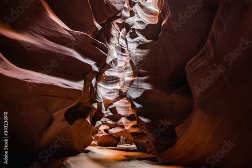 Antelope Canyon, Page city in Arizona,
