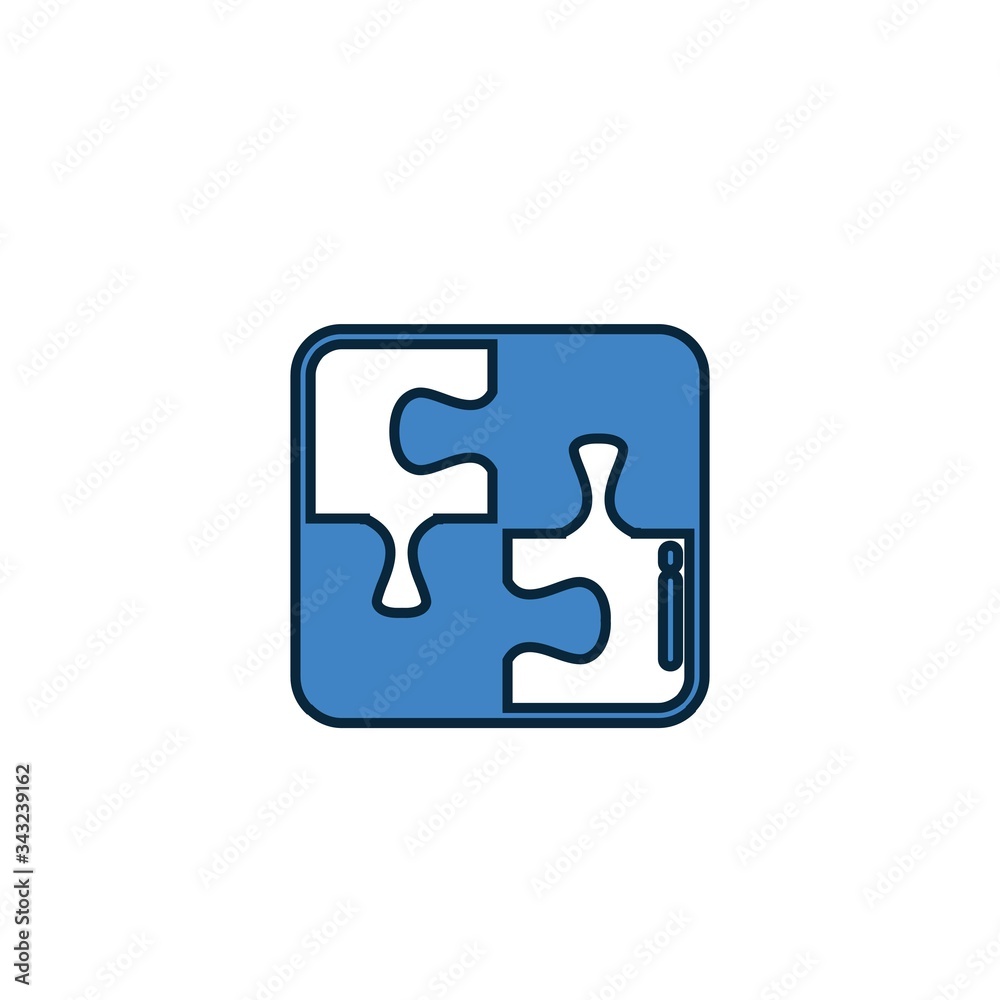 puzzle icon vector illustration design puzzle icon vector illustration design