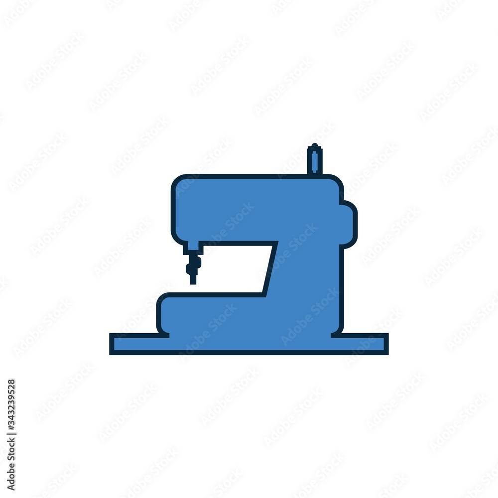 sewing machine tailor icon vector illustration design sewing machine tailor icon vector illustration design