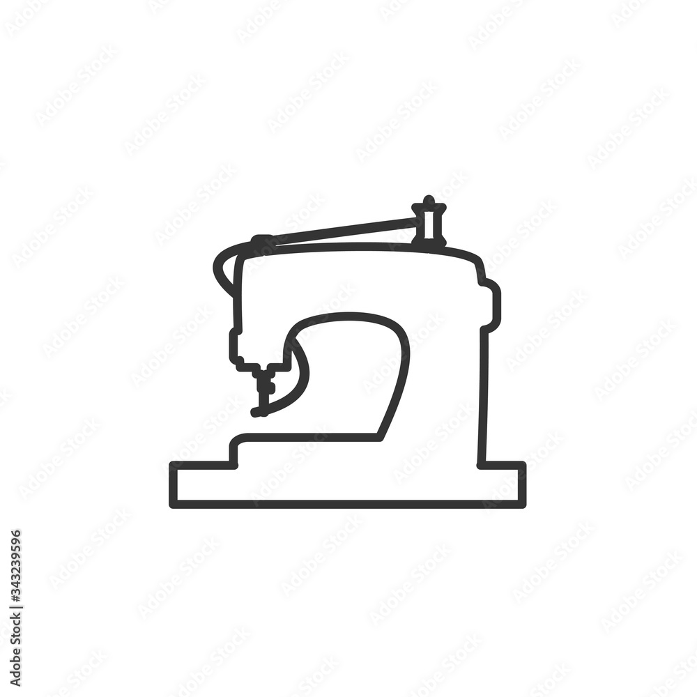 sewing machine tailor icon vector illustration design sewing machine tailor icon vector illustration design