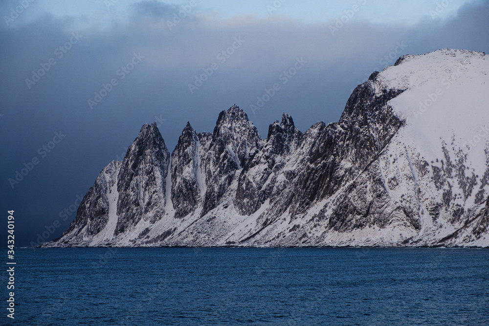 Naklejka premium Senja Norway