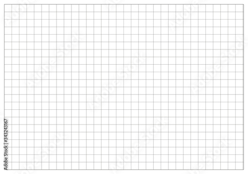 A5 vector leaflet. Page template in A5 format. A5 sheet with white corner bounding box. A5 of A serie paper size. Horizontal.