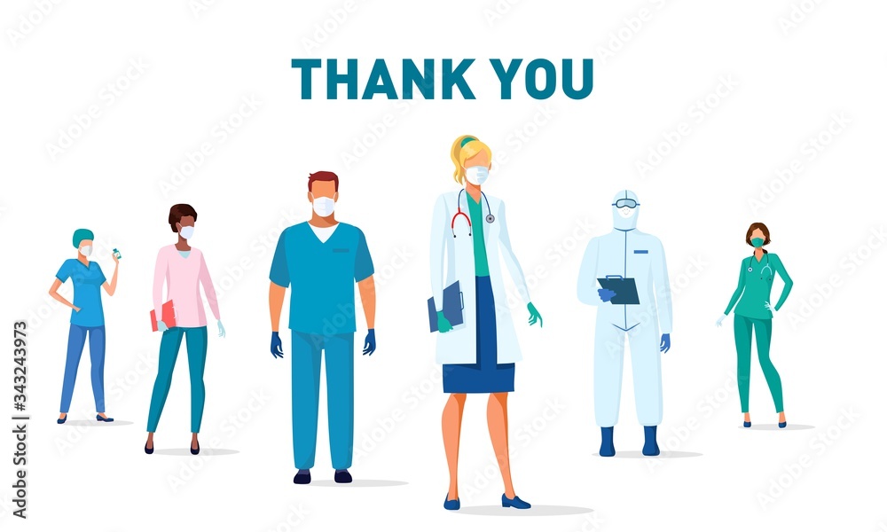Vector illustration of doctors and healthcare professionals Vector illustration of doctors and healthcare professionals
