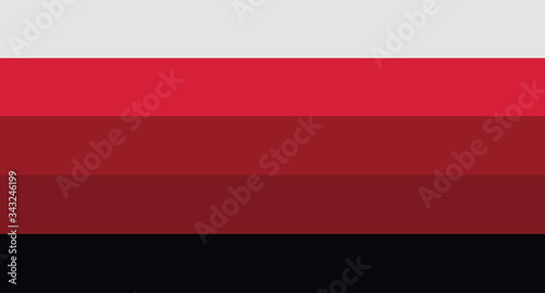 Free Download Red color palette vector illustration - GFXLoad