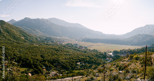 The village of NEGUSHI, on Mount Lovchen, in Cetine, in Podgorica