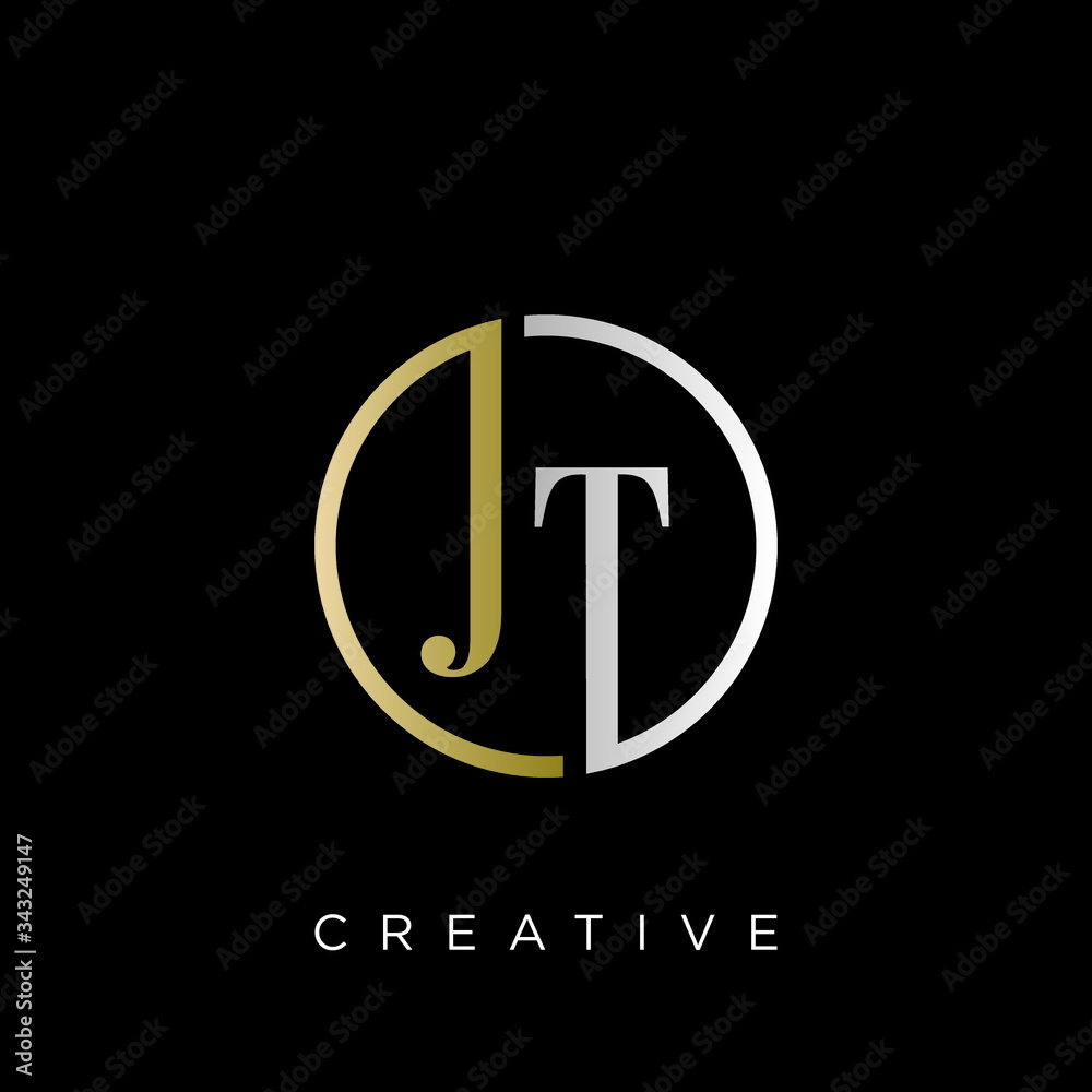 jt vector logo template jt vector logo template