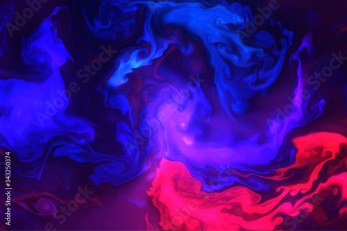 abstract colorful smoke
