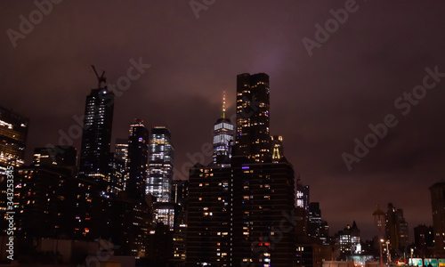 Photography New York City Skyline at night