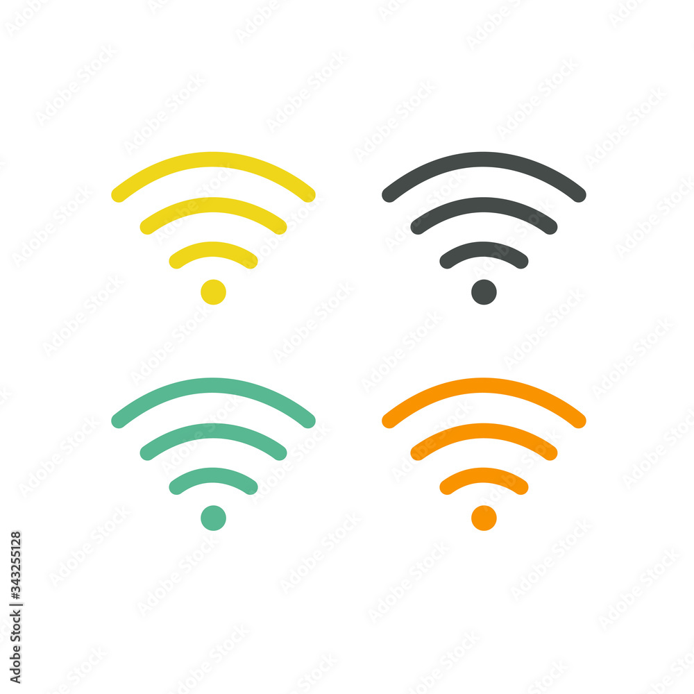 wifi signal symbol icon, vector illustration wifi signal symbol icon, vector illustration