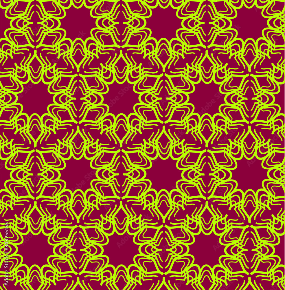 Tshirt print design on tattoo tribal pattern vector art