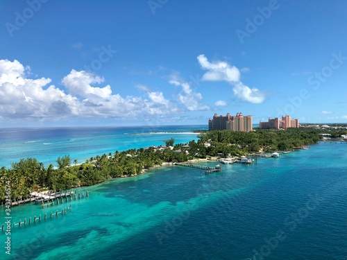 Beautiful Paradise Island in Nassau, Bahamas