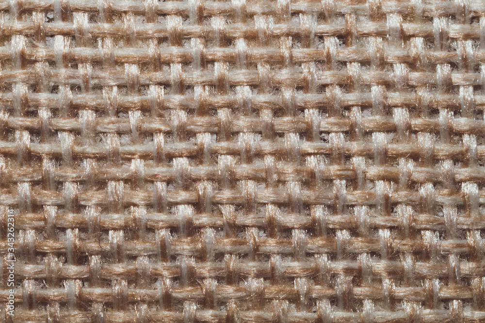 Woven texture. fabric fibers. textile material close up Woven texture. fabric fibers. textile material close up