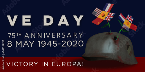 VE Day, UK version, Victory in Europa photo