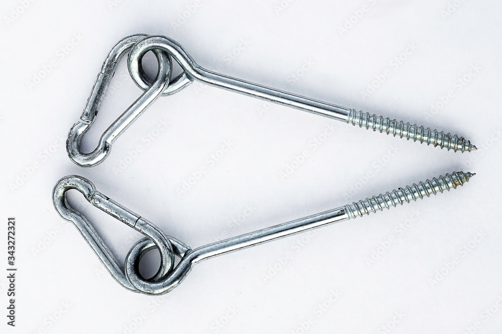 two anchors on white background two anchors on white background