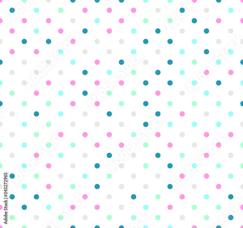 seamless repetitive soft colored dots texture
