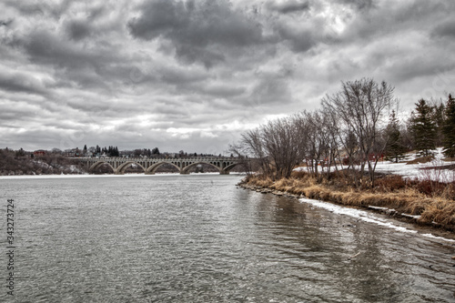 River shore