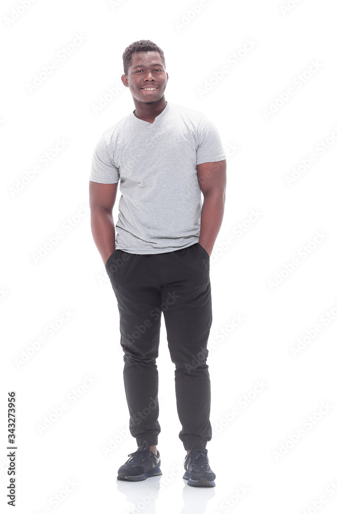 handsome athletic guy in a white t-shirt. handsome athletic guy in a white t-shirt.