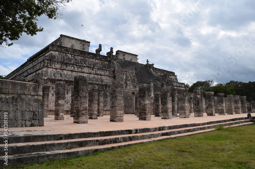 The Mayan ruins in Chichen itza