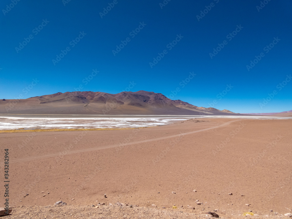 San Pedro de Atacama, Chile; landscape on the outskirts of town