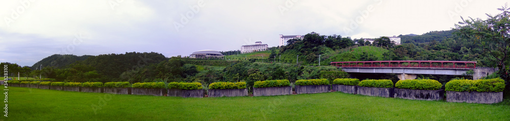 Exterior view of the Fo Guang University campus Exterior view of the Fo Guang University campus