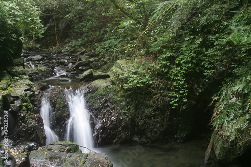 Beautiful creek landscape of Linmei Shihpan Trail