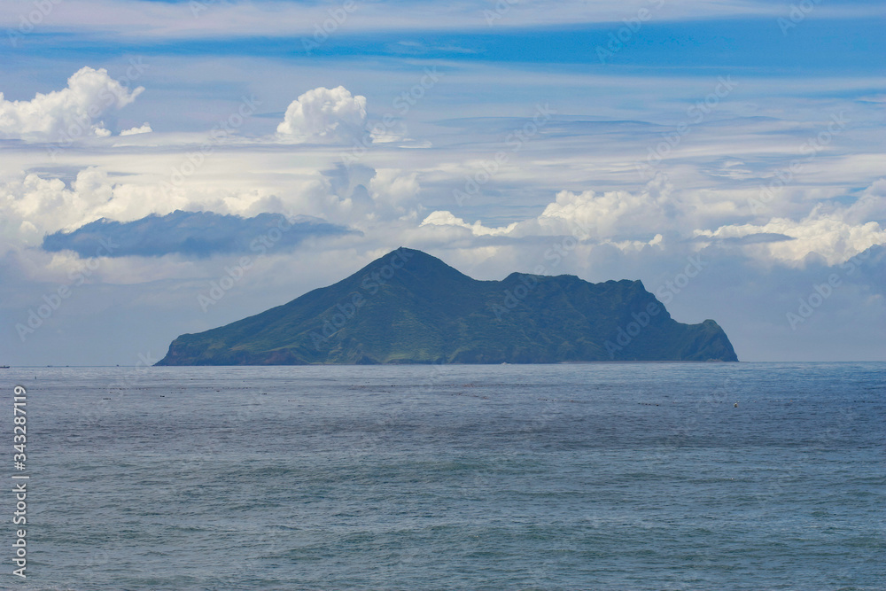 Sunny view of the Guishan Island