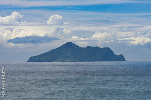 Sunny view of the Guishan Island