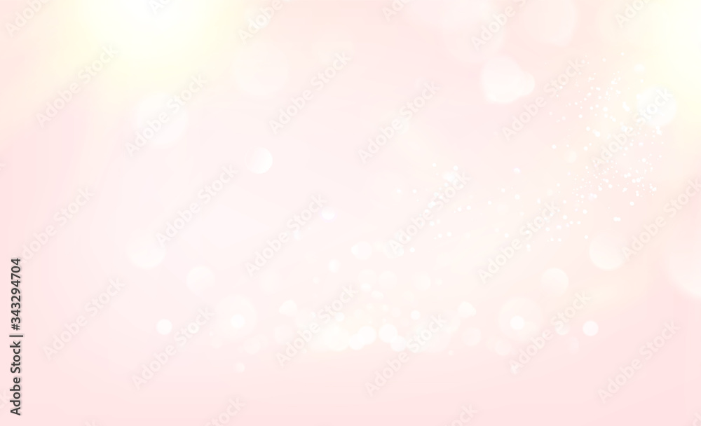Pink blurred bokeh for holiday glowing background. Happy valentines day backdrop. Vector illustration. Pink blurred bokeh for holiday glowing background. Happy valentines day backdrop. Vector illustration.